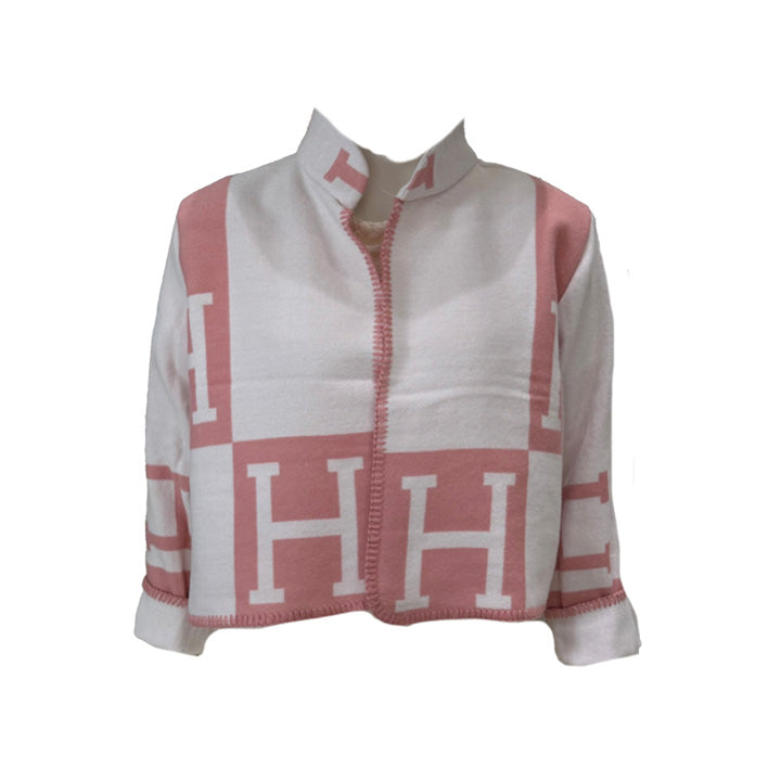 Cropped Jacket - Pink
