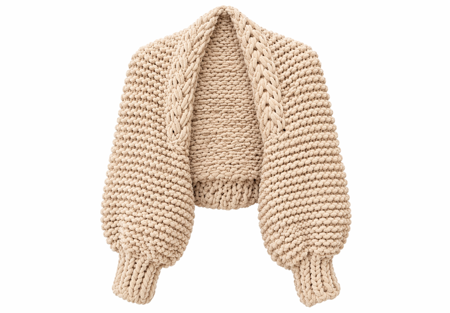 The Signature Shrug in Ivory