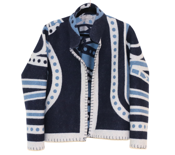 Navy Esquestrian Coat