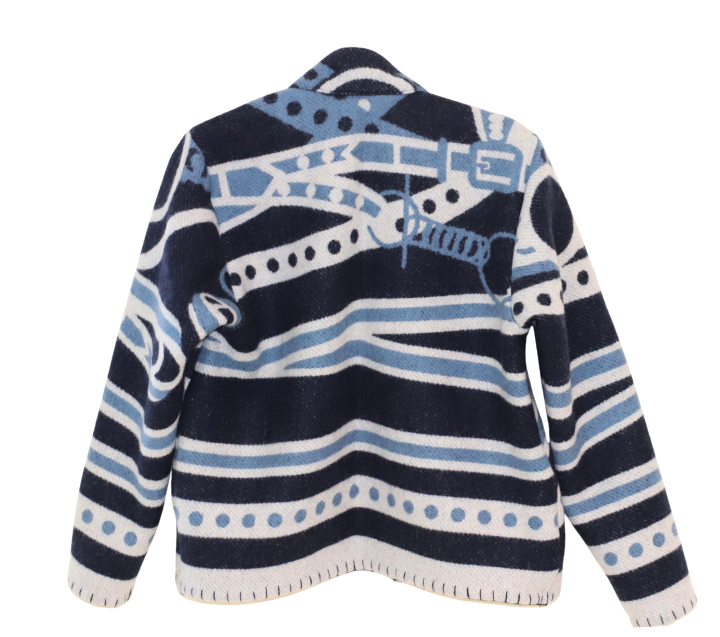 Navy Esquestrian Coat