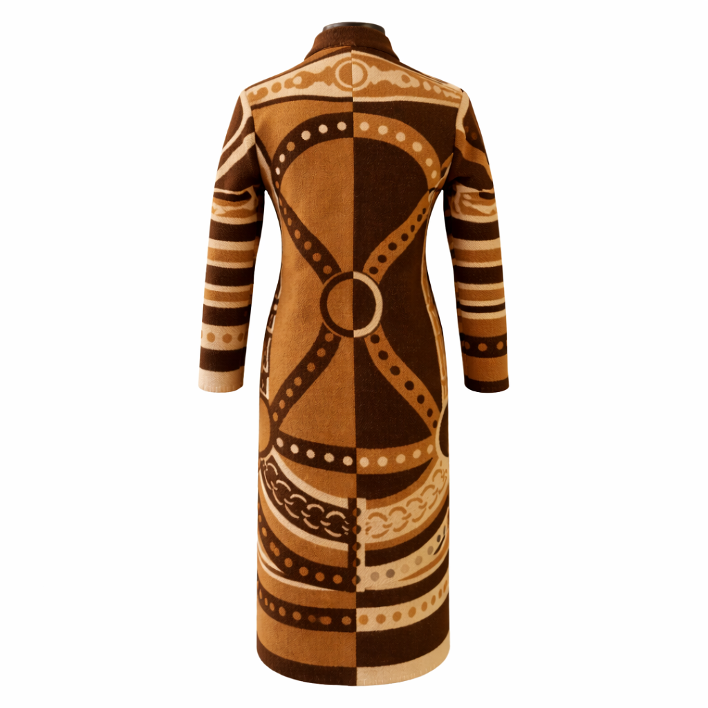 Long Brown Equestrian Coat