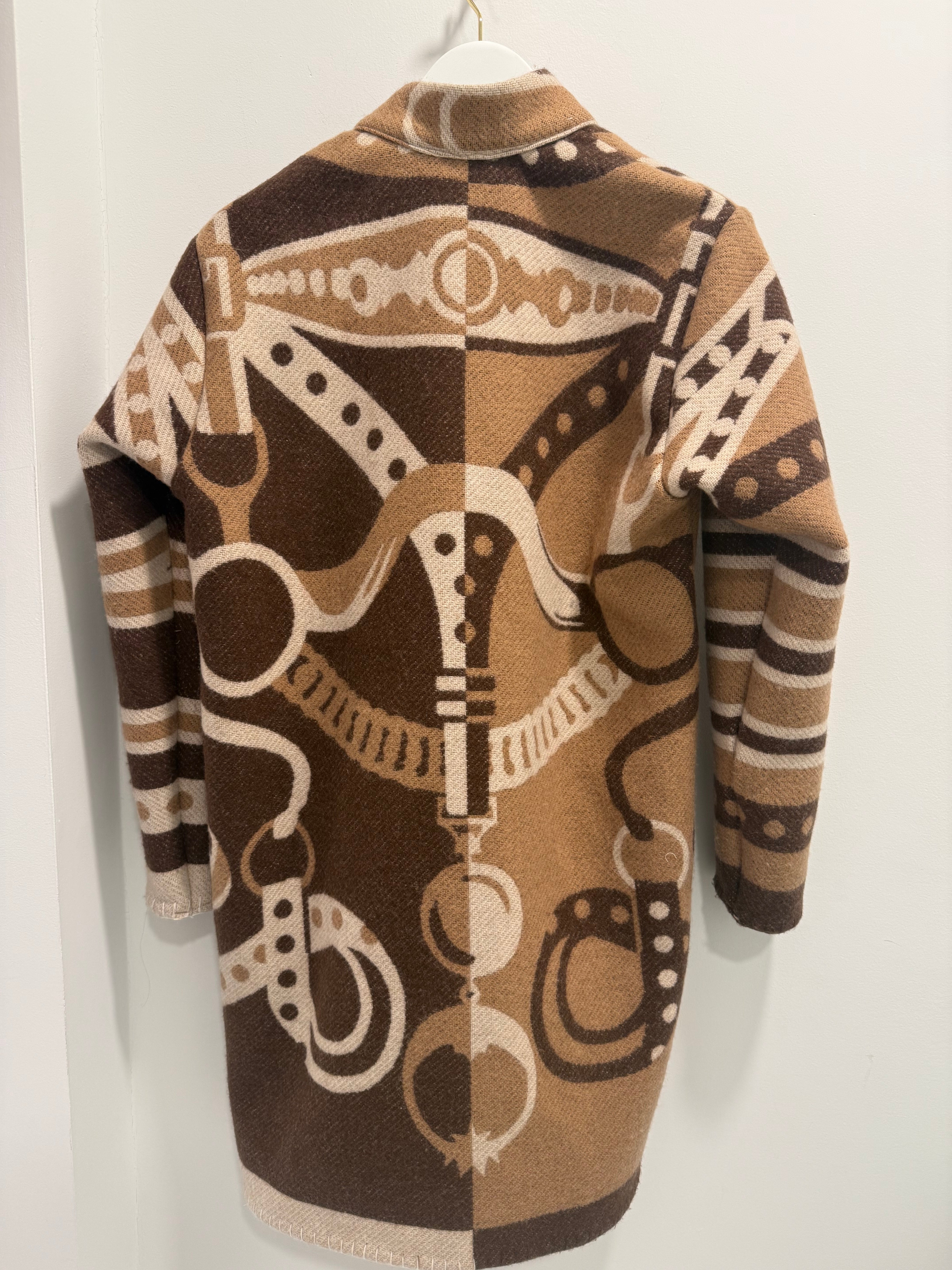 Brown Esquestrian long coat