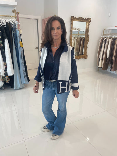 Navy Jacket - HTRAILZ Navy Jacket - HTRAILZ